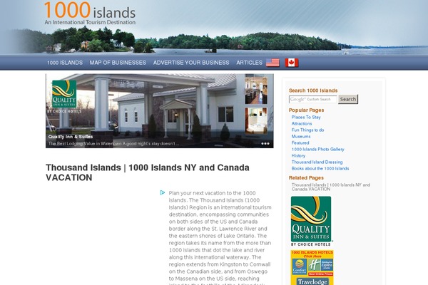 1000islands.com site used 1000islands