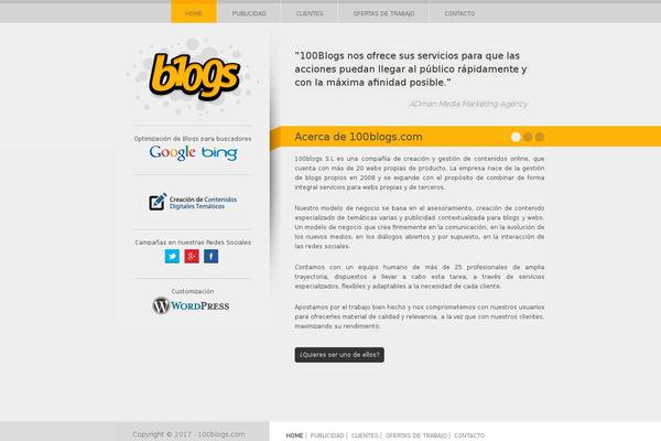 100blogs.com site used Child_cienblogs_blogellas
