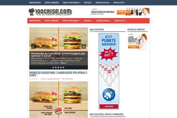 Blogoholic theme site design template sample