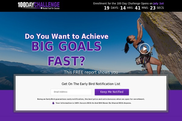 100daychallenge.com site used 100-day-challenge