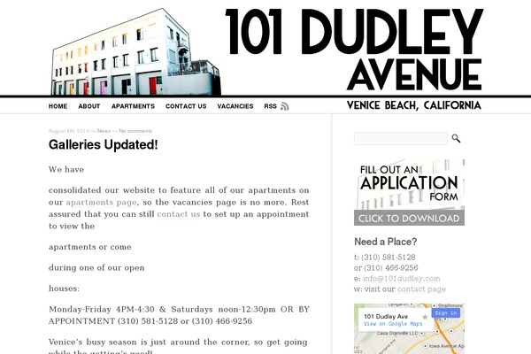 101dudley.com site used Cleanr-child