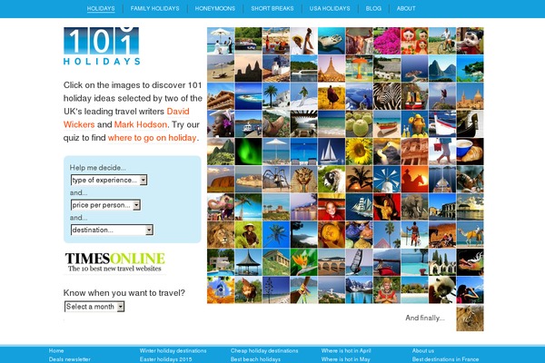 101holidays.co.uk site used 101-unified-2020