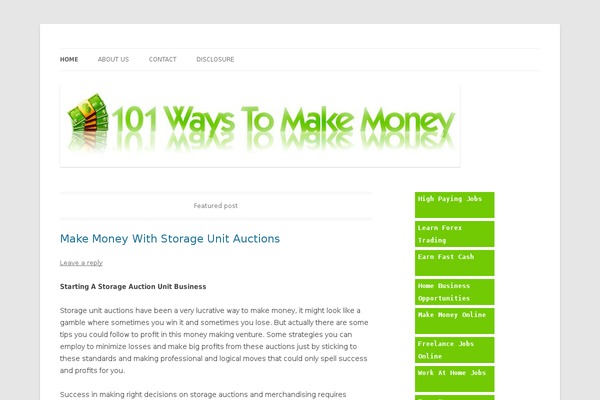 Twenty Twelve theme site design template sample