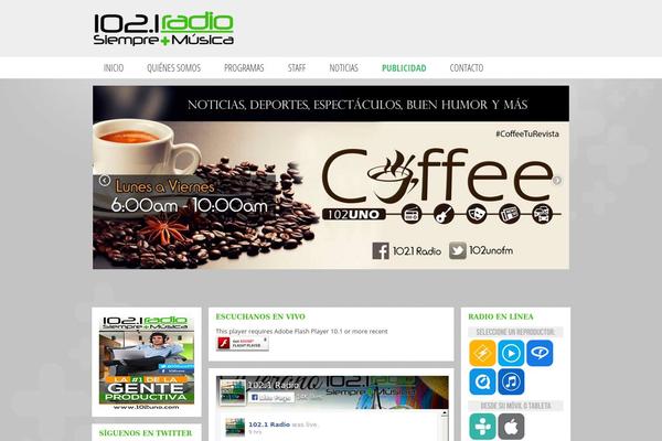 102uno.com site used 102