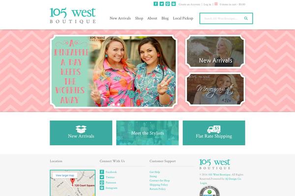 105westboutique.com site used 105westboutique