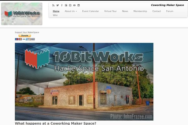 Customizr theme site design template sample