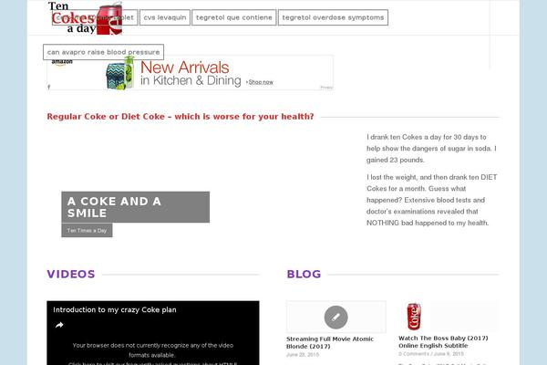 Enfold theme site design template sample