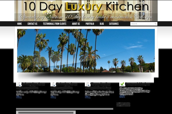 Los_angeles theme site design template sample