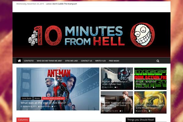 ColorMag theme site design template sample