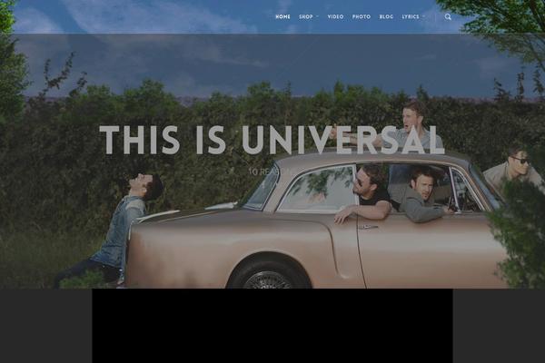 Salient theme site design template sample