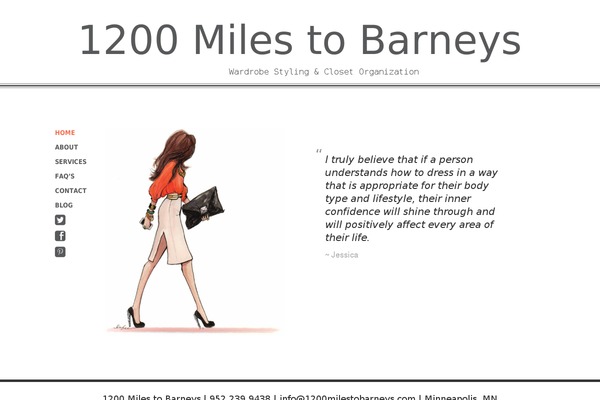 1200milestobarneys.com site used Twelve-hundred-miles