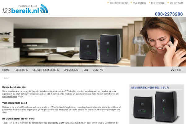 123bereik.nl site used 123bereik