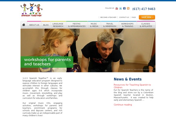 123spanishtogether.com site used 123spanish