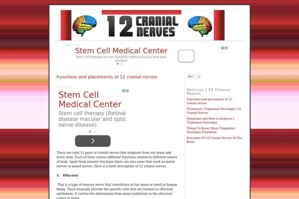 Thesis 1.8 theme site design template sample