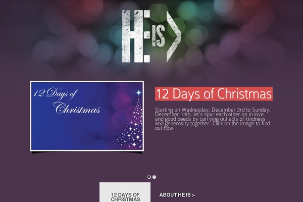 12daysofchristmas.org site used Nova-child