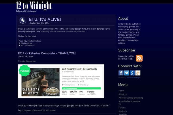 12tomidnight.com site used 12tomidnight