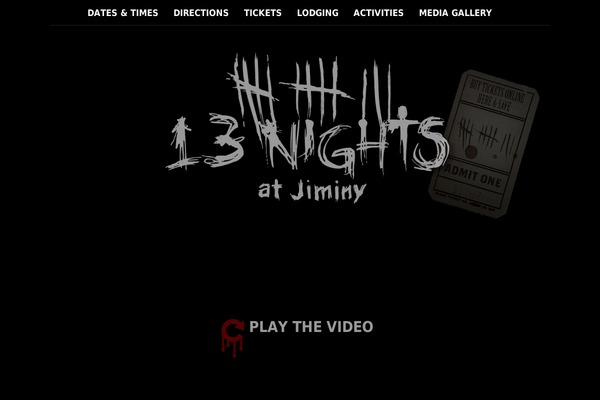 13nightsatjiminy.com site used 13nights2014