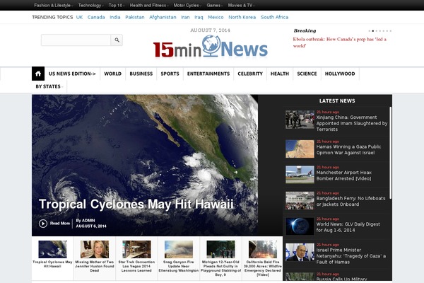 15minnews.com site used Internationalpost-codebase