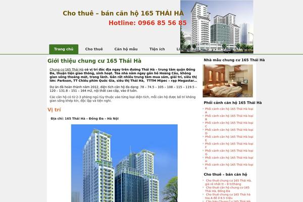 165thaiha.com site used 165thaiha