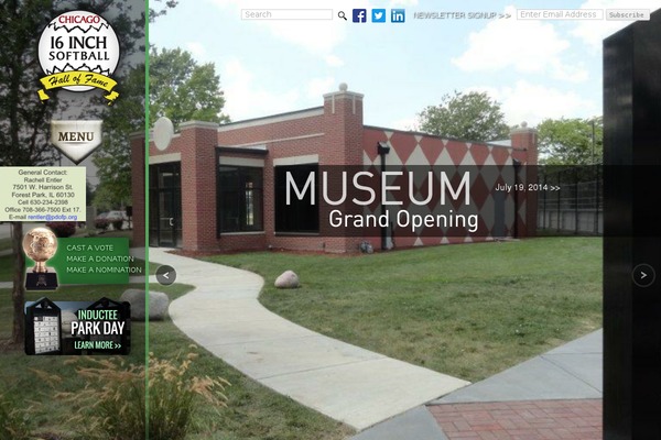 16inchsoftballhof.com site used Softballhof
