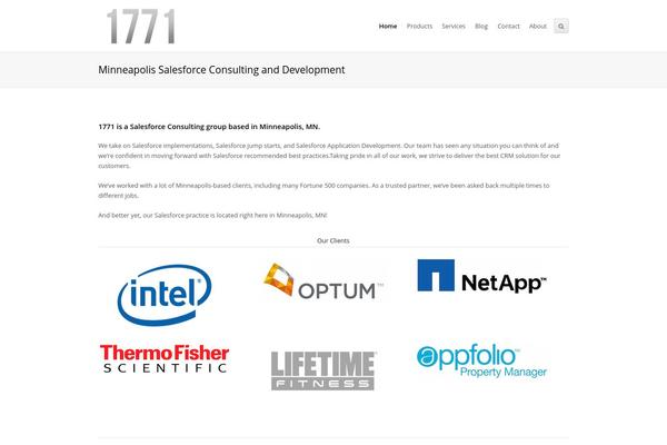 Total theme site design template sample