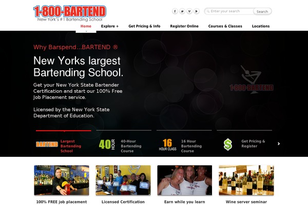 1800bartendingschool.com site used Kropp