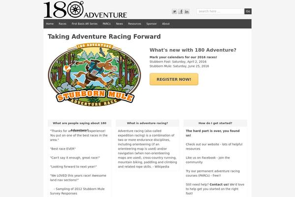180adventure.com site used Shell Lite
