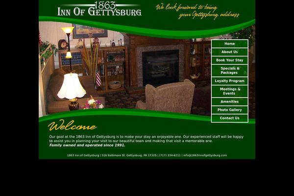 1863innofgettysburg.com site used 1863