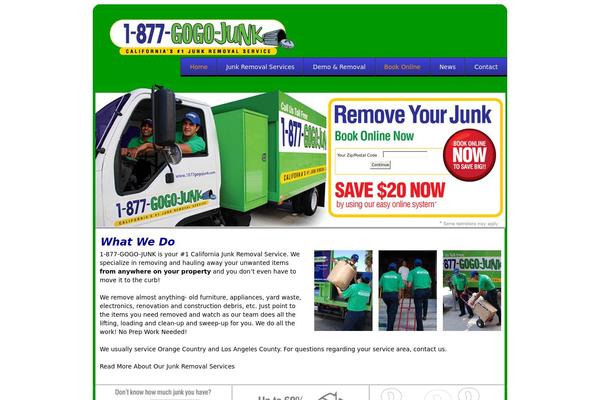 1877gogojunk.com site used Bold-gogo