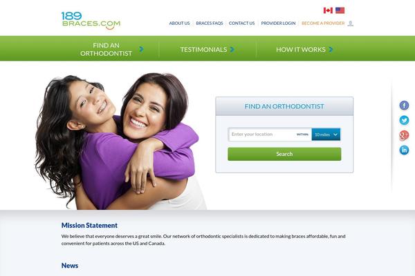 189braces.com site used Braces189