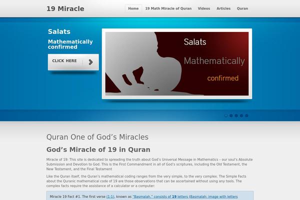19miracle.org site used Prosto