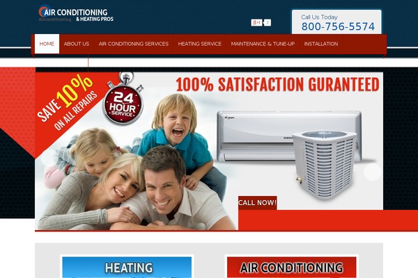 airconditioning WordPress theme, websites list used airconditioning theme airconditioning theme websites examples