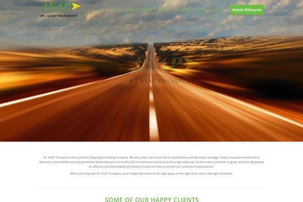 Enfold theme site design template sample