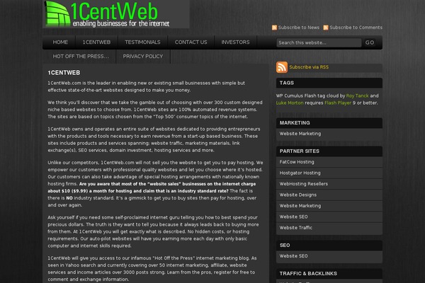 Tubular_10 theme site design template sample