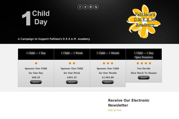 1child1day.org site used Ultimate_theme