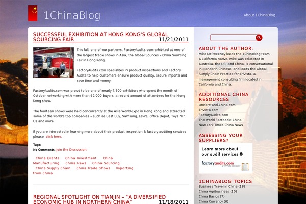 1chinablog.com site used Chinablog