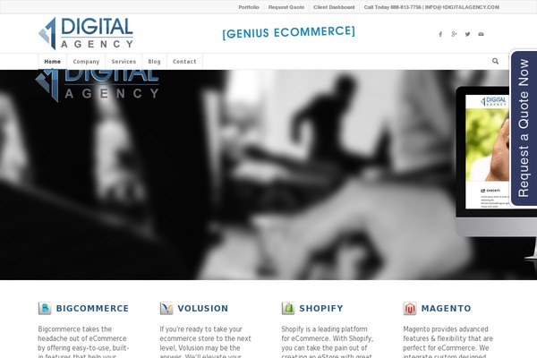 1digitalagency.com site used Digitalagency-2.0