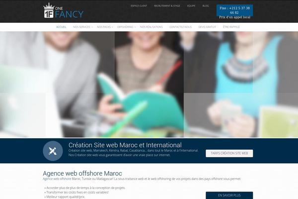 Twenty Thirteen theme site design template sample