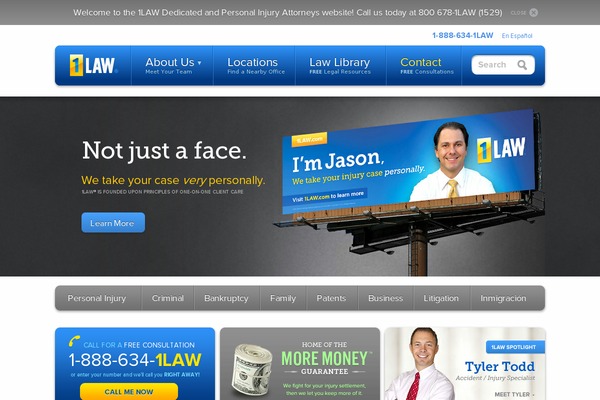 1law theme websites examples