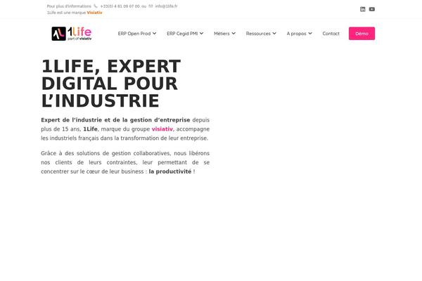 1life.fr site used Flex
