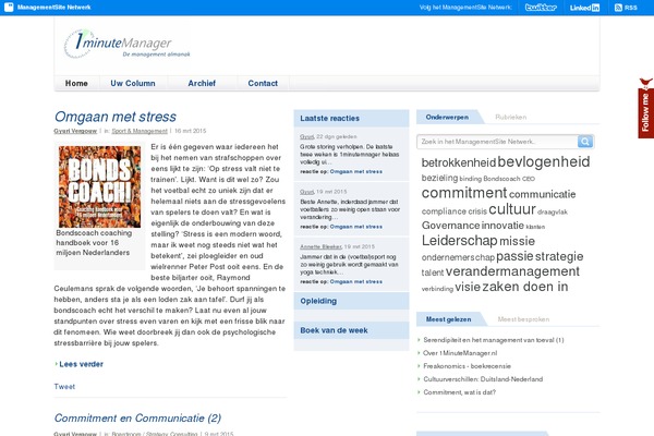 1minutemanager.nl site used Ms-netwerk