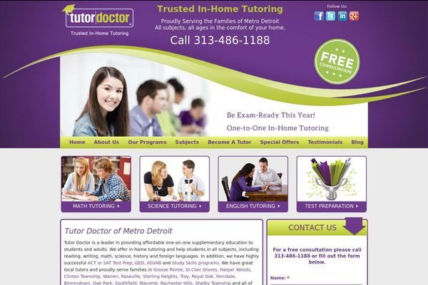 1on1tutoringmi.com site used In-home-tutors