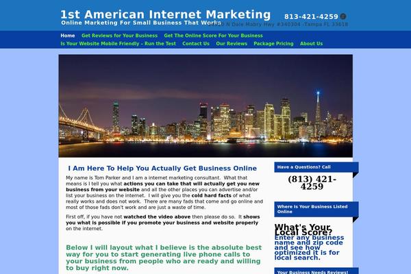 Smallbiz Dynamic theme site design template sample