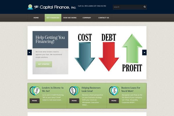 1stcapitalfinance.com site used Theme1494