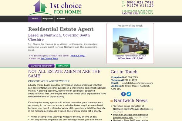 1stchoiceforhomes.com site used Firstchoice