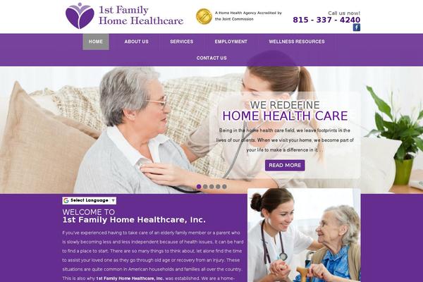 1stfamilyhomehealthcare.com site used 1stfamily
