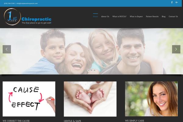 Avada theme site design template sample