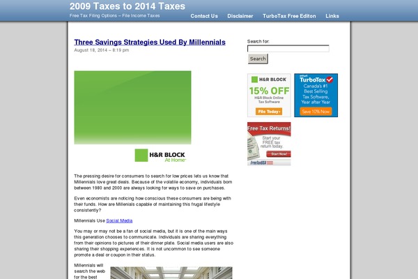 2009taxes.org site used Small-business-seo