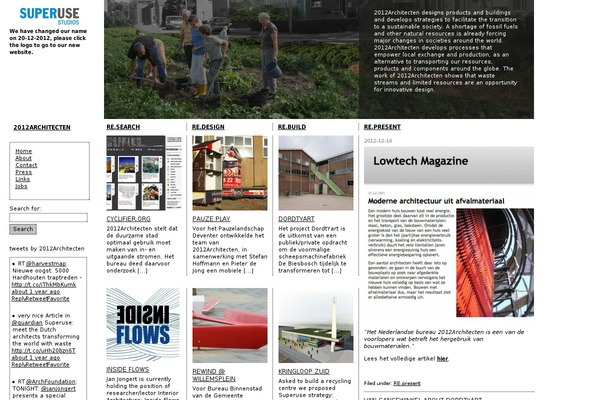 2012architecten.nl site used 2012_architecten