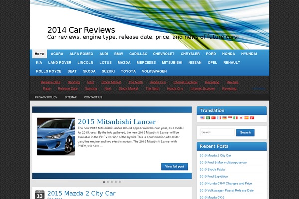 Graphene theme site design template sample
